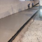 Drainage laying in warehouse