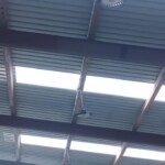 Warehouse lighting installation